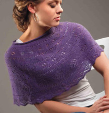 Knitting pattern copy 3464.   Womens capelet.   2ply