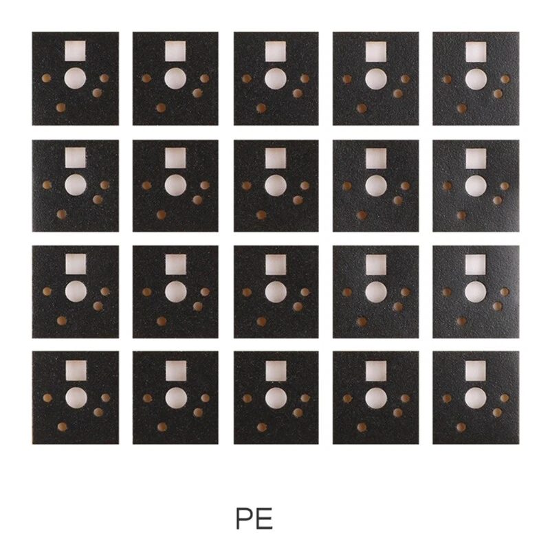 120pcs Mechanical Keyboard Gasket Insulation Film Stickers