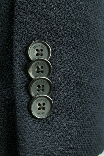 NEW MENS MICHAEL KORS WOOL BLEND TWO BUTTON SPORT COAT BLAZER JACKET 46 R $495 - Picture 6 of 7