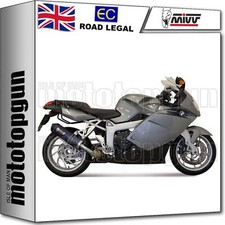 MIVV SILENCER APPROVED RACE OVAL CARBON C BMW K 1200 S 2005 05 2006 06 2007 07