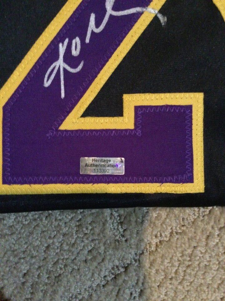 REDUCED FOR BIDDING Bryant Signed Jersey Mamba 8 24 Heritage reduced-for-bidding-bryant-signed-jersey-mamba-8-24-heritage