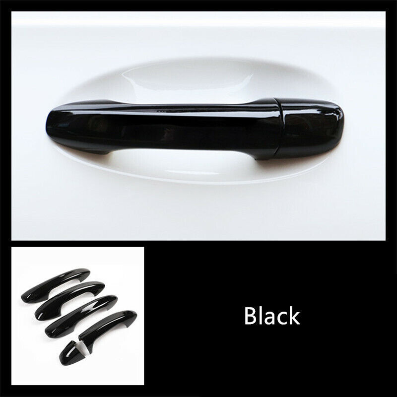 Exterior Door Handles Car Real Carbon Fiber Door Handle Cover Tri Fit For Ercedes-Benz C E S - Foto 10