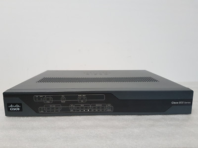 Cisco C881G+7-K9 Fast Ethernet Router WAN 3.7G HSPA+ UMTS GPRS SMS EDGE