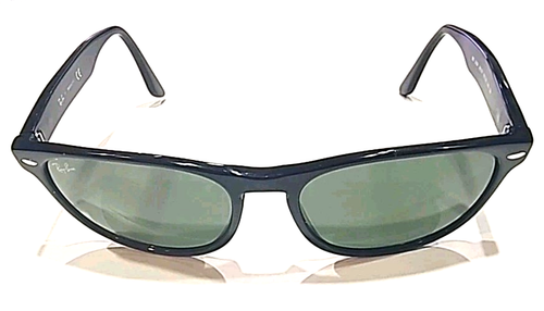 Ray Ban RB2184 901/31 Black Oval Gray Sunglasses 57-18 145 READ - Picture 2 of 12