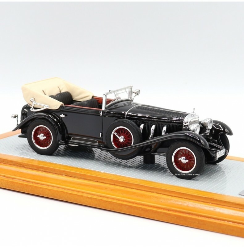 Miniature Mercedes Benz 710SS 1929 Cabriolet C Ilario IL153 1/43 en résine