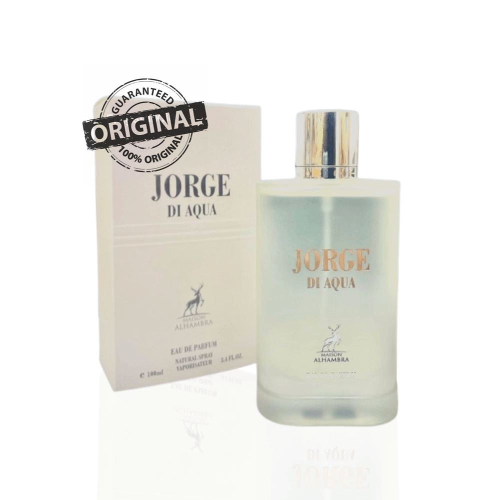 Jorge Di Aqua Alhambra Original EDP Perfume 100 ML /3.4 FL Super