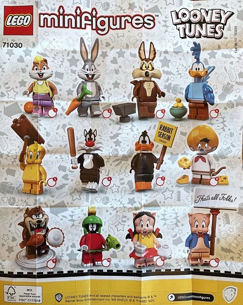Looney Tunes™ 71030 | Minifigures | Buy online at the  Looney Tunes  figures display picture 1