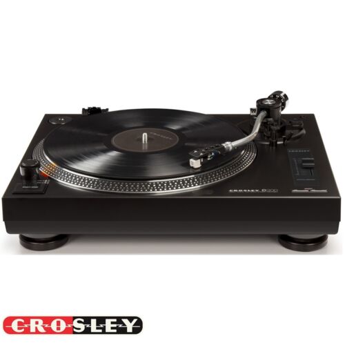 Crosley C200A-BK Turntable - Modern Look with an Expensive Feel