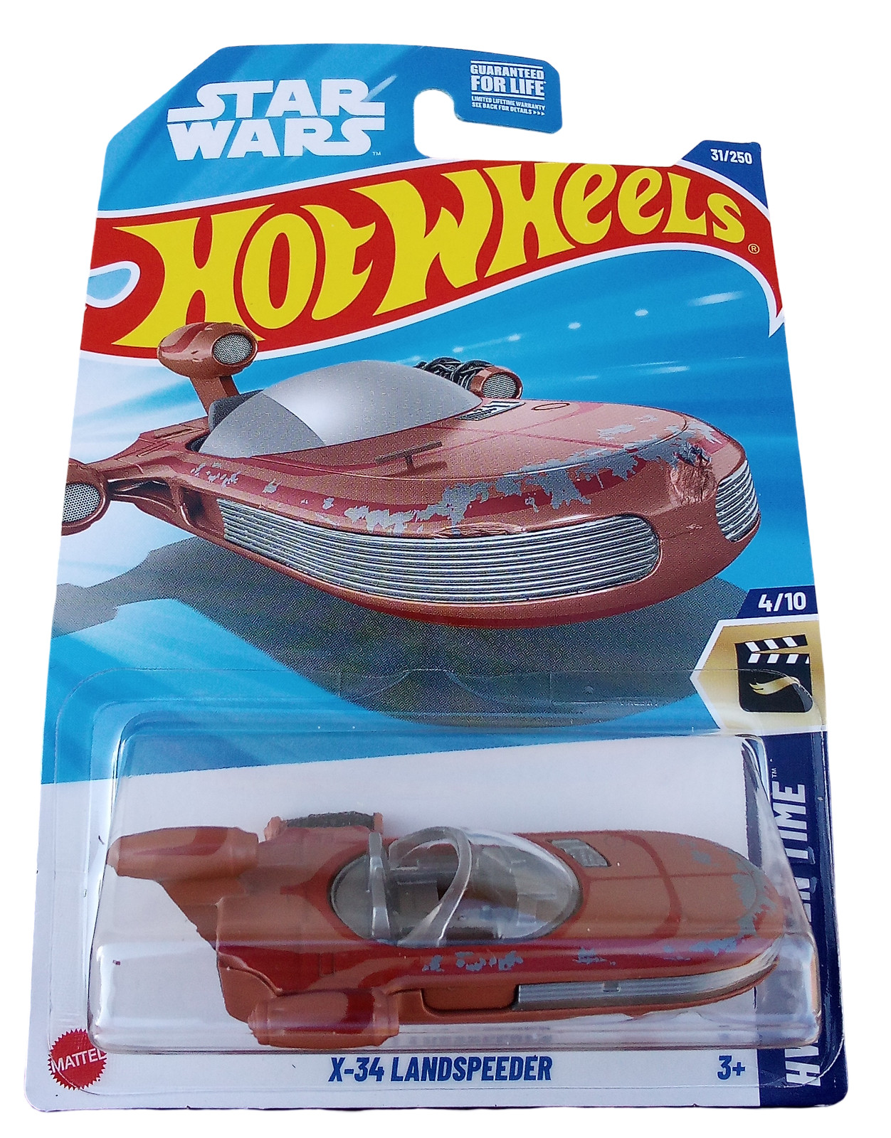 Hot Wheels - 2025 HW Screen Time 4/10 X-34 Landspeeder (Star Wars) 31/250