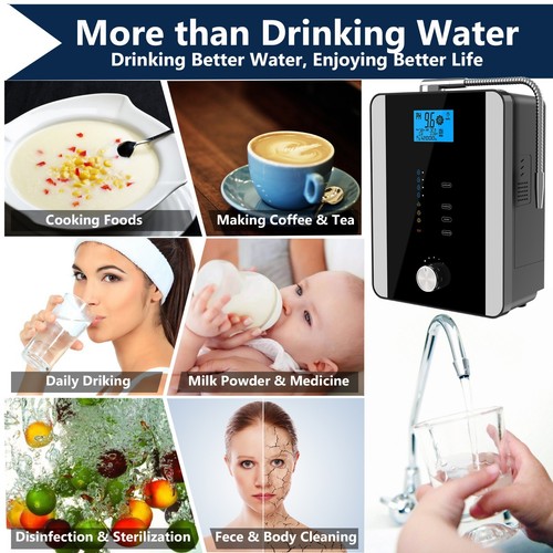 11 Plates Alkaline water ionizer generator purifier pH 3-11 Hydrogen water - Picture 4 of 21