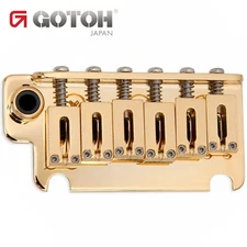 NEW Gotoh 510TS-FE1 Non-locking 2 Point Tremolo Bridge w/ STEEL Block - GOLD