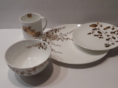 WEDGWOOD VERA WANG JARDINE 4 PIECE PLACE SETTING NEW | eBay