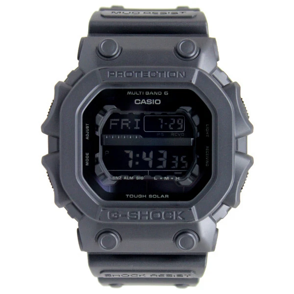 Casio G-SHOCK GXW-56BB-1JF Tough Solar Radio Watch ALL BLACK