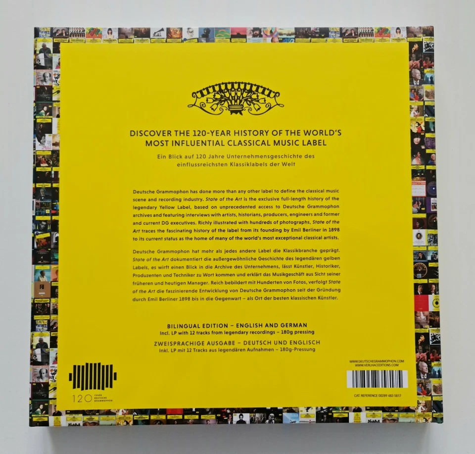 State Of The Art - The Story Of Deutsche Grammophon Book + Vinyl LP NEW & SEALED - Image 2 of 2