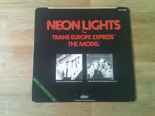 Kraftwerk - Neonlights - UK White Maxi Vinyl 1977 - 1 Press / TOP - ZUSTAND !!! - Bild 8 von 8