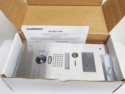 New Aiphone JK-DVF-HID Flush Mount Color VANDAL Door  w/  Proxpoint Plus Reader