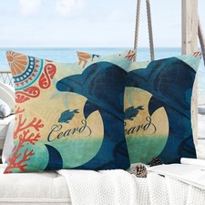 XPHZZL Outdoor Cushion Covers 45x45cm Throw Pillow Cover Square Decorative Pillo