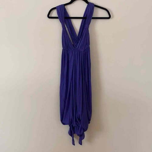 michelle mason purple dress