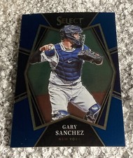 2022 Panini Select Gary Sanchez Premier Level Blue Yankees