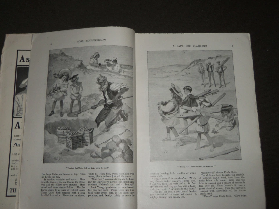 1907 JULY GOOD HOUSEKEEPING MAGAZINE - NICE ILLUSTRATIONS & ADS - J 3324 Foto 4 de 4