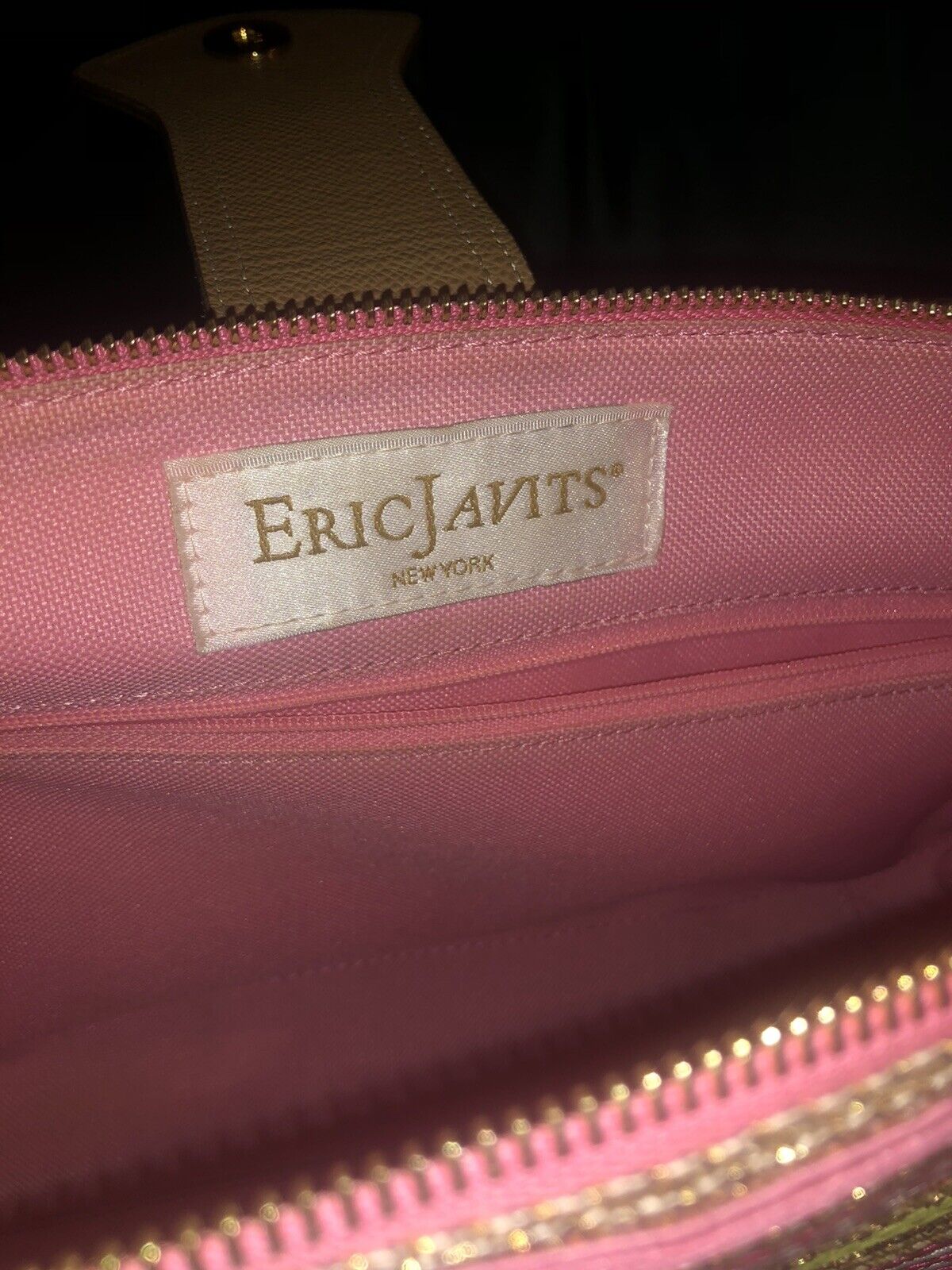 Eric Javits Multicolor Straw Leather Shoulder Bag - image 5