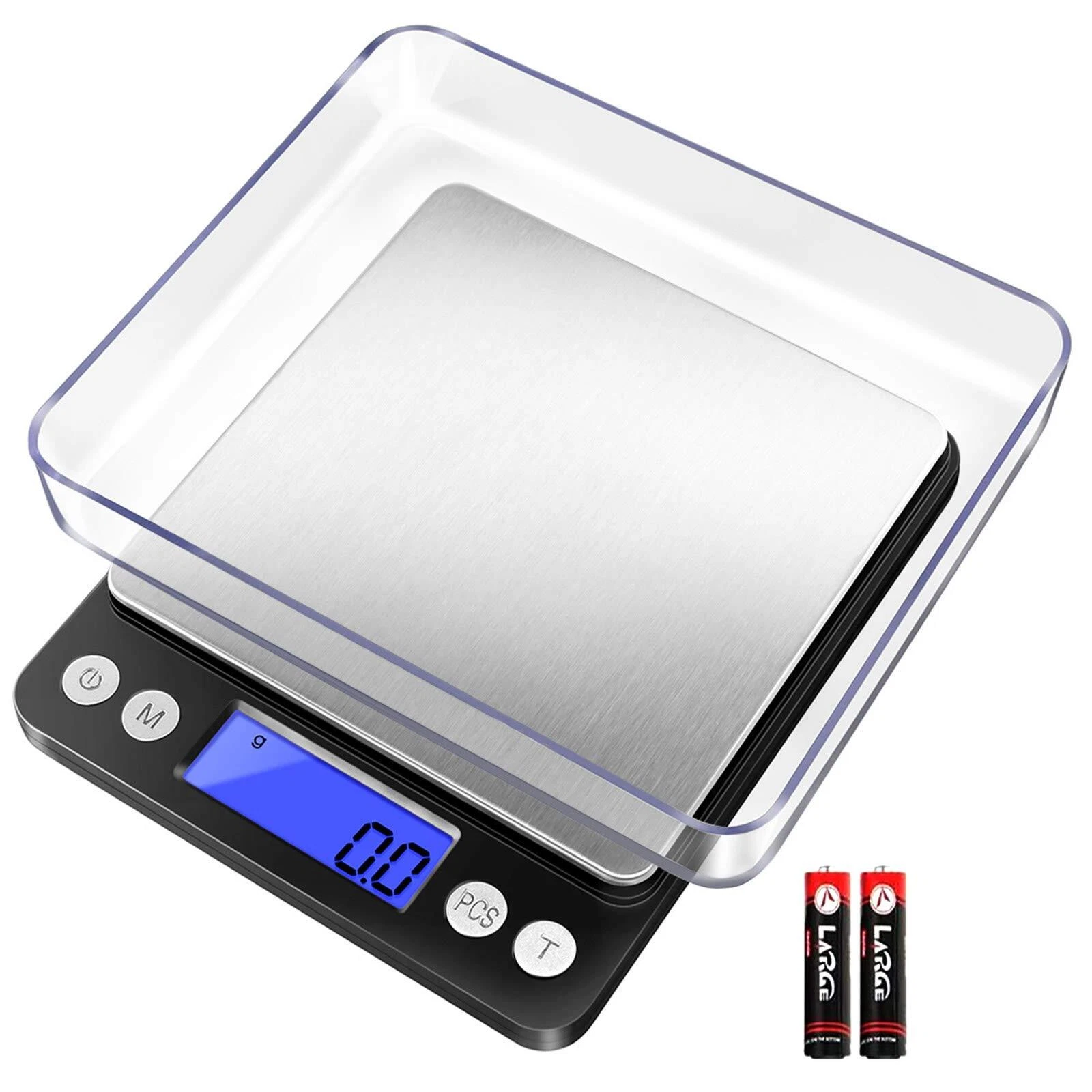 Digital Kitchen Scale 3000g/ 0.1g Pocket Food Scale 6 Units Conversion Gram S...
Opens in a new wind