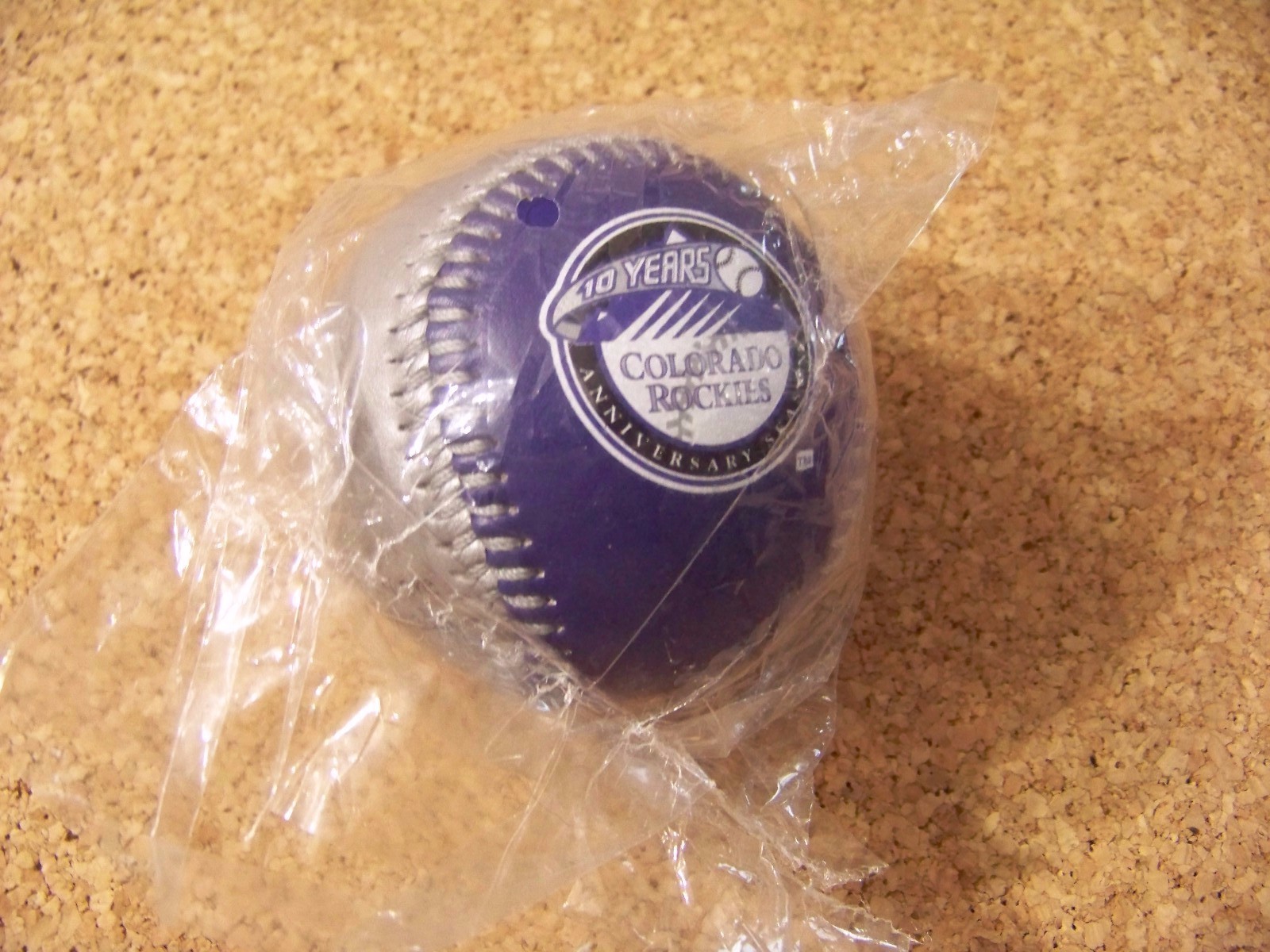 2002 Colorado Rockies 10 Years Anniversary Season baseball ball Lottery SGA