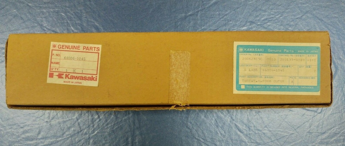 44006-1045 KAWASAKI TUBE RH FORK OUTER KD125 KE125 KS125 KX125