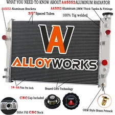 3 ROW RADIATOR For 1993-2002 CHEVY CAMARO Z28 SS/PONTIAC FIREBIRD LS1 5.7L V8