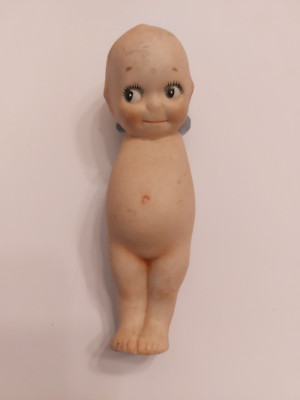 Vintage Bisque Kewpie 1912 doll -NO ARMS- Approx 5'' Tall