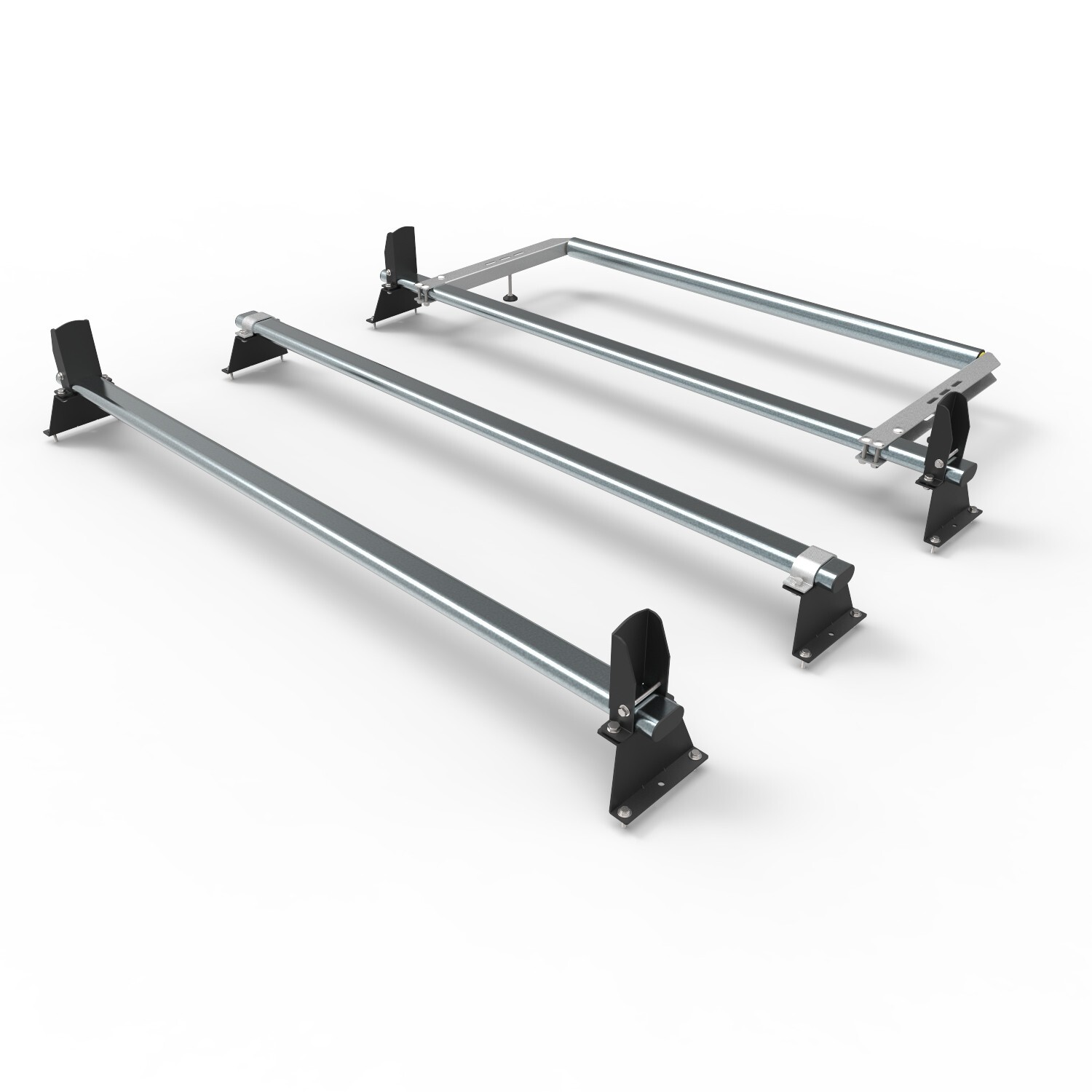 Renault Trafic Traffic Roof Rack 3 Bars Stops Roller 2015 on AT115LS+A30