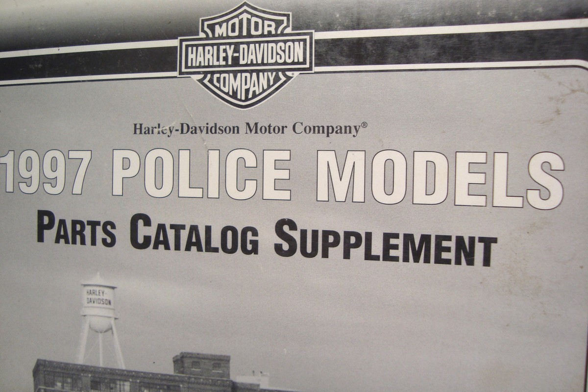 PARTS CATALOG Sup. OEM Harley 99545-97 Fits POLICE Pursuit Models