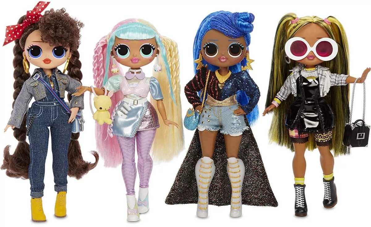 LOL Surprise OMG 4 Pack Series 2 Candylicious Miss Independent Alt Grrl  Busy BB