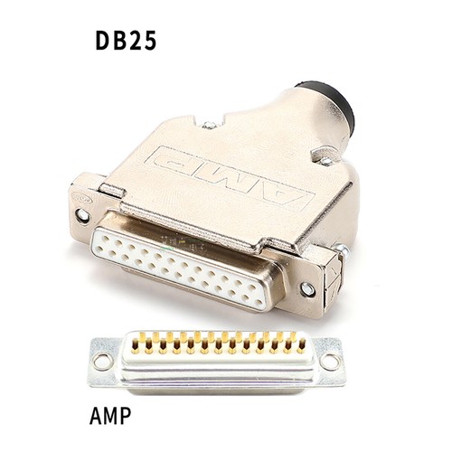 DB25 D-SUB 25-Pole Socket Plug Solder AMP Connector Changer Coupler Adapter Lot - Picture 7 of 15