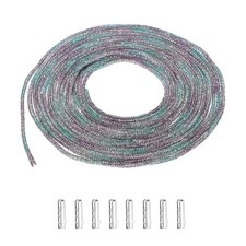 7 Yards Bling Shoe Laces, 1 Set Rhinestone Shoe Laces Diamond Rope, Multicolor