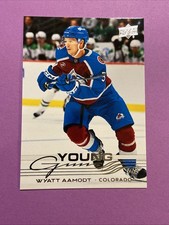 Wyatt Aamodt 2025-26 Upper Deck Series 2 Young Guns RC #458 Colorado Avalanche