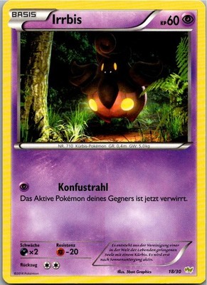 Pokémon Irrbis 18/30 Trainer Kit Deutsch