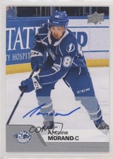 2020-21 Upper Deck AHL Auto Antoine Morand #149 Auto 0ir6