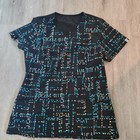 CHEROKEE INFINITY black polka dot scrub- size M — photo 5