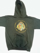Harry Potter Hogwarts Hoodie Color Green Size XL