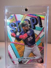2023 Topps Pristine Byron Buxton #OS-5 Oh Snap! Die-Cut