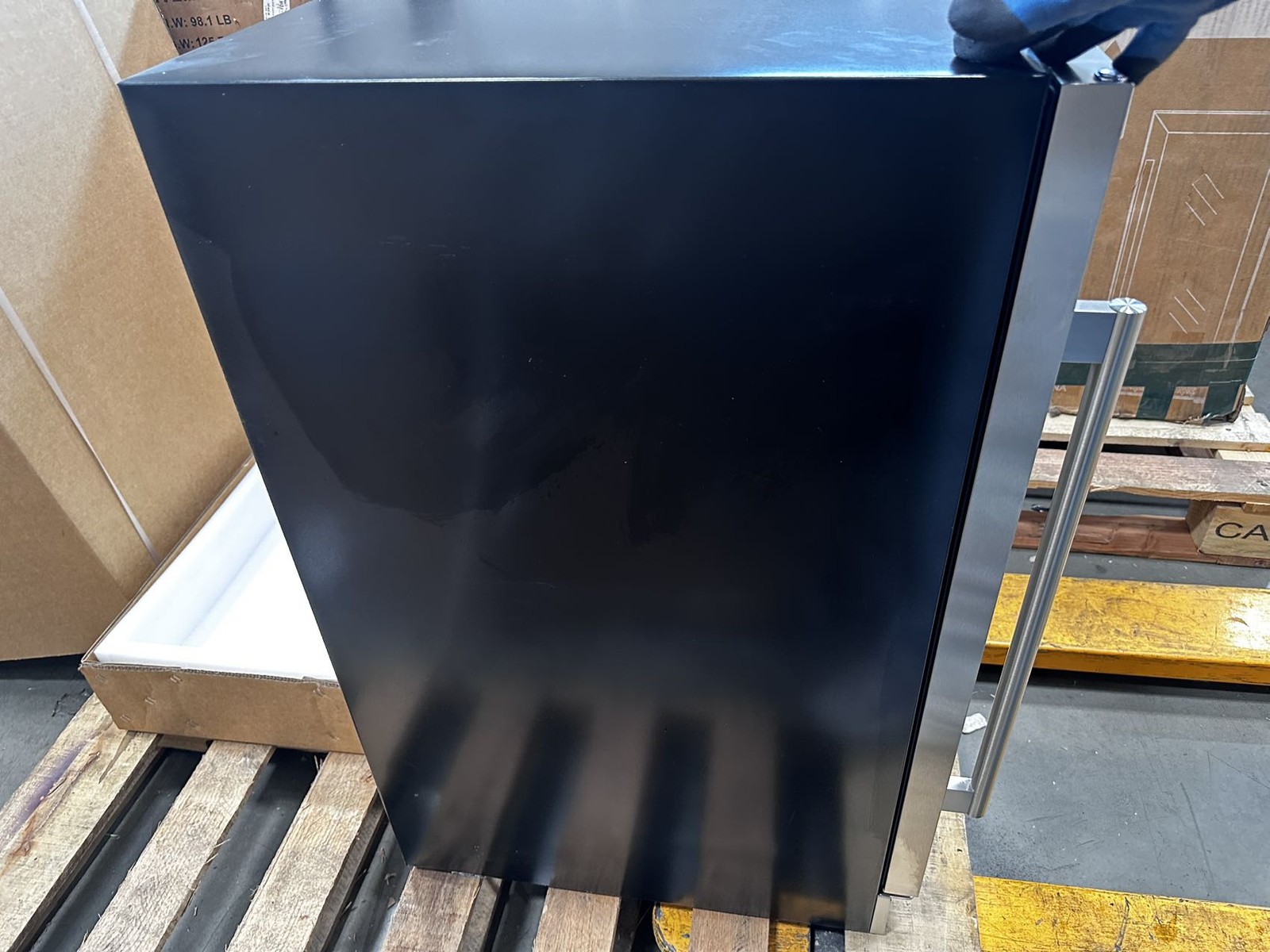 Yeego 15" Wine Cooler Refrigerator Cooling Fridge 33 Bottles Scratch Free Ship