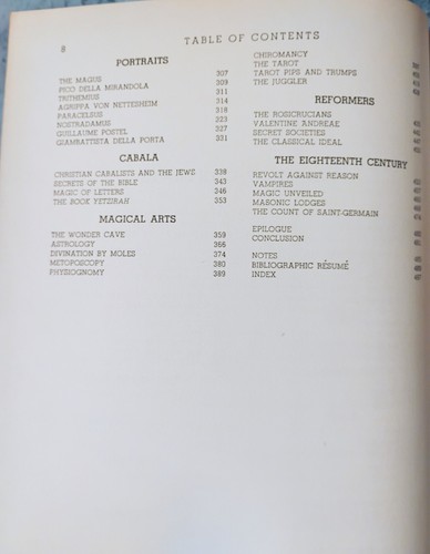 The Mirror of Magic: A History of Magic in the Western World, HC Occult 1st Ed. - Foto 7 di 8