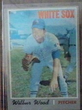1970 Topps  Baseball Card Of Wilbur Wood #342 EX+