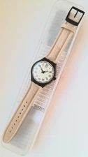 Swatch: "Casual Beige" (STBM100) Collection "Touch" Bi-Timer *New/ Top Rarity!*