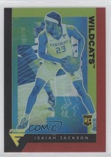 2021-22 Panini Chronicles Draft Picks Flux Red 75/149 Isaiah Jackson #242 3wu