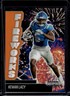 2025 Panini Prizm Black Kewan Lacy Fireworks Orange #/49 Rebels