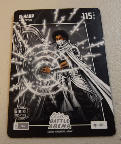 Dylan Harper 2026 Bo Jackson Battle Arena D-HARP Rookie Inspired Steel #144