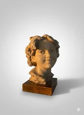 Terracotta Child’s Head - French School 19th Century, Possible Carpeaux