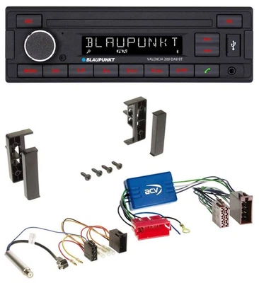 Blaupunkt DAB MP3 Bluetooth USB Autoradio für Audi A2 A3 8L A4 B5 A6 C5 Aktivsys - Bild 1 von 4